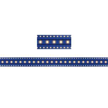 Dark Blue Marquee Straight Border Trim, TCR5868