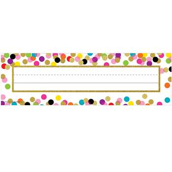 Confetti Name Plates, TCR5886