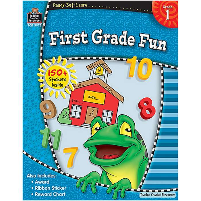 Ready Set Learn First Grade Fun By Teacher Created Resources