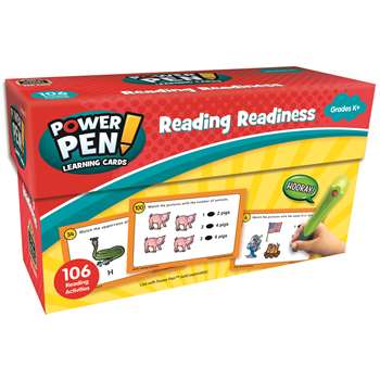 Power Pen Learning Cards Reading Readiness, TCR6100
