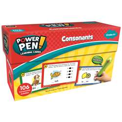 Power Pen Learning Cards Consonants, TCR6103