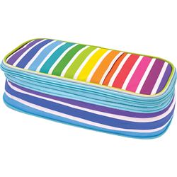 COLORFUL STRIPES PENCIL CASE - TCR6125