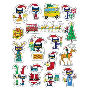 Pete The Cat Christmas Stickers, TCR62023