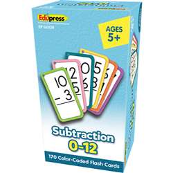 SUBTRACTION FLASH CARDS ALL FACTS - TCR62028