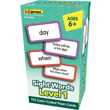 Sight Words Flash Cards Level 1, TCR62031