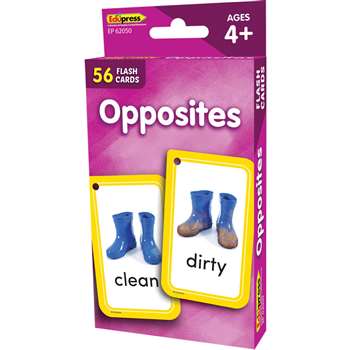 OPPOSITES FLASH CARDS - TCR62050