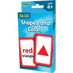 SHAPES AND COLORS FLASH CARDS - TCR62051
