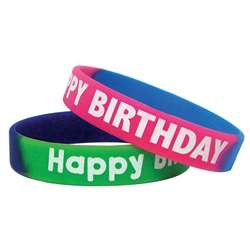 Fancy Happy Birthday Wristbands, TCR6571