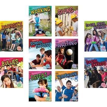 Social Skills Books Set Of All 10 By Teacher Created Resources