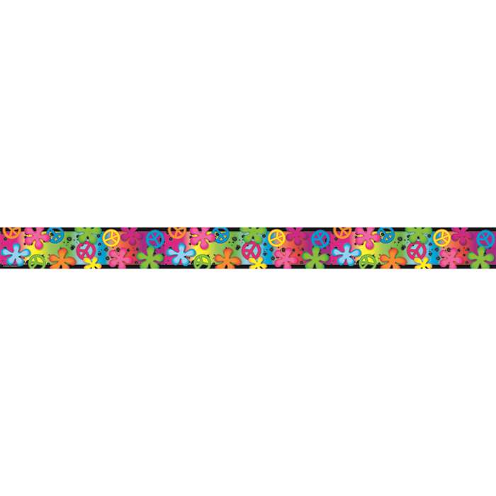 Retro Rainbow Double Sided Border, TCR73144