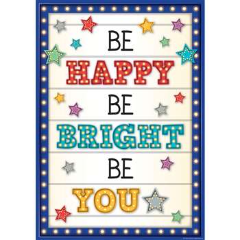 Be Happy/Be Bright/Be You Poster, TCR7410