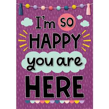 Im So Happy You Are Here Poster, TCR7445