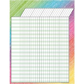 Colorful Scribble Incentive Chart, TCR7526