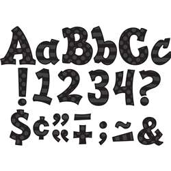 Black 5&quot; Sassy Font, TCR75262