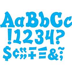 Blue 5&quot; Sassy Font, TCR75264