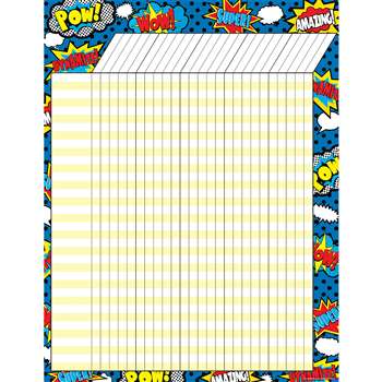 Superhero Incentive Chart, TCR7568