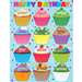 Cupcakes Happy Birthday Chart - TCR7626