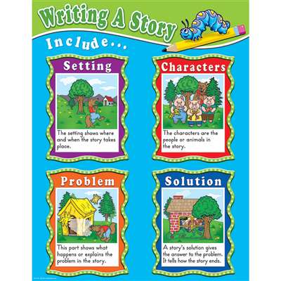 Writing A Story Chart By Teacher Created Resources