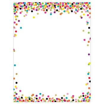 Confetti Blank Chart, TCR7646