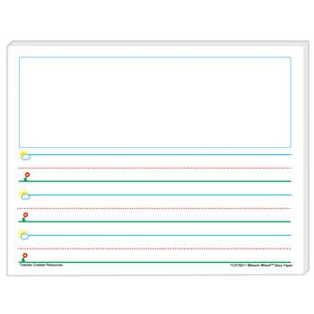 Smart Start K-1 Story Paper 100 Sheets, TCR76511