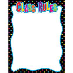 Class Rules Chart By Teacher Created Resources