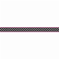 Wild Moroccan Black & Pink Double Sided Border, TCR77098