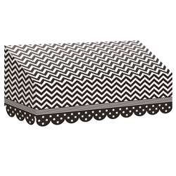 Black & White Chevrons And Dots Awning, TCR77164