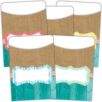 Shabby Chic Library Pockets Multi Pack, TCR77178