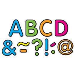 Neon Brights Classic 2&quot; Magnetic Letters, TCR77189