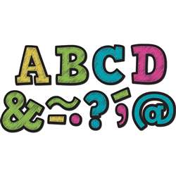 Chalkboard Brights Bold Block 2&quot; Magnetic Letters, TCR77190