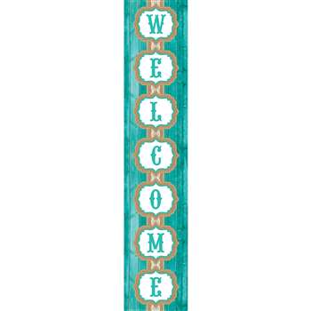 Shabby Chic Welcome Banner, TCR77197