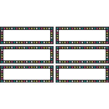 Chalkboard Brights Labels Magnetic Accents, TCR77299