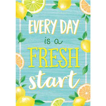 Every Day Is A Fresh Start Positive Poster, TCR7958