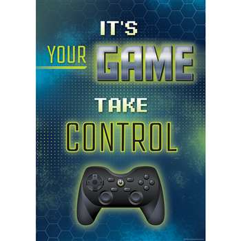 Its Your Game Take Control Positive Poster, TCR7970