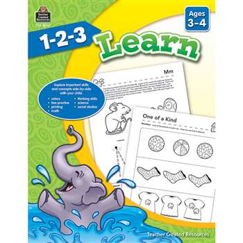 1 2 3 Learn Age 3-4, TCR8002