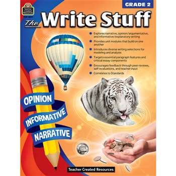 The Write Stuff Grade 2, TCR8011