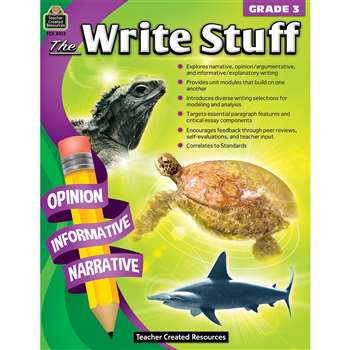 The Write Stuff Gr 3, TCR8012