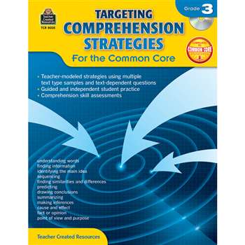 Gr 3 Targeting Comprehension Strategies For The Co, TCR8035