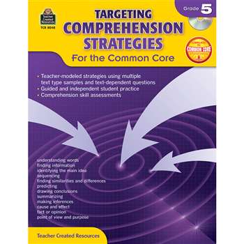 Gr 5 Targeting Comprehension Strategies For The Co, TCR8048