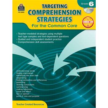 Gr 6 Targeting Comprehension Strategies For The Co, TCR8053