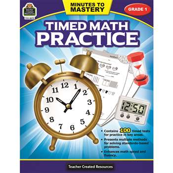 Minutes To Mastery Timed Math Gr 1 Practice, TCR8079