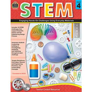 Stem Using Everyday Materials Gr 4 Engaging Hands-, TCR8184