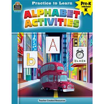 Pract To Learn Alphabet Activities, TCR8225