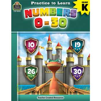 Practice To Learn Numbers 0-30, TCR8305