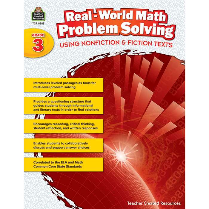 Realworld Math Problem Solving Gr 3, TCR8388