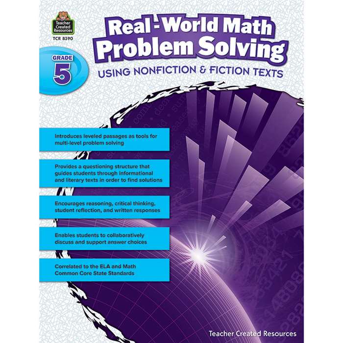 Realworld Math Problem Solving Gr 5, TCR8390