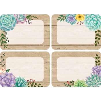 Rustic Bloom Name Tags/Labels Multi-Pack, TCR8596