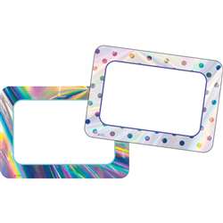 Iridescent Name Tags/Labels, TCR8673