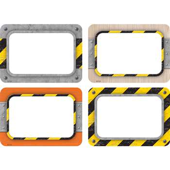 Under Construction Name Tags/Labels Multi-Pack, TCR8720