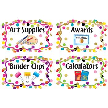 Confetti Supply Labels, TCR8751